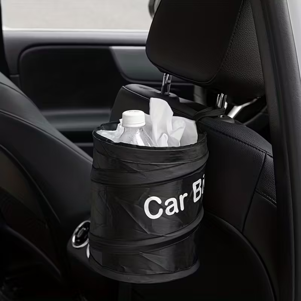 Waterproof Car Trash Can With Lid - Mini bidone della spazzatura per auto