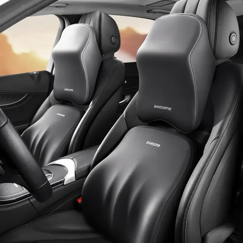 NUOVO Supporto per la schiena  - Memory Foam Car Neck Pillow Lumbar Support recensione e prezzo
