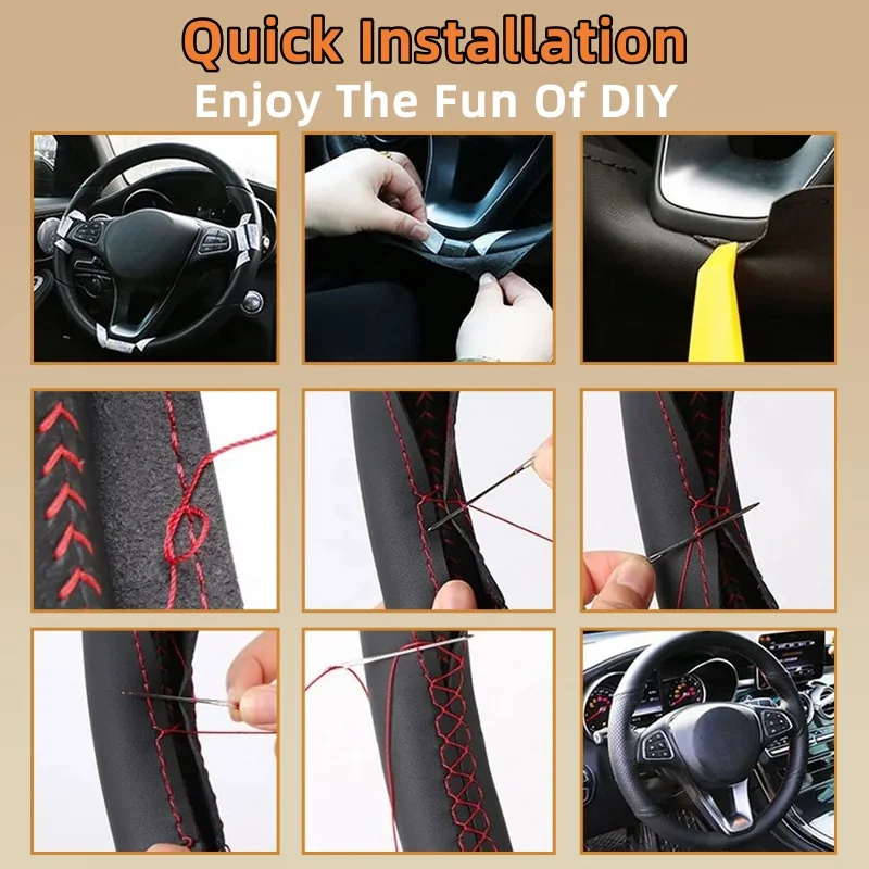 Coprivolante per auto per Jagu - Car Steering Wheel Cover Anti Slip Breathable recensione e prezzo