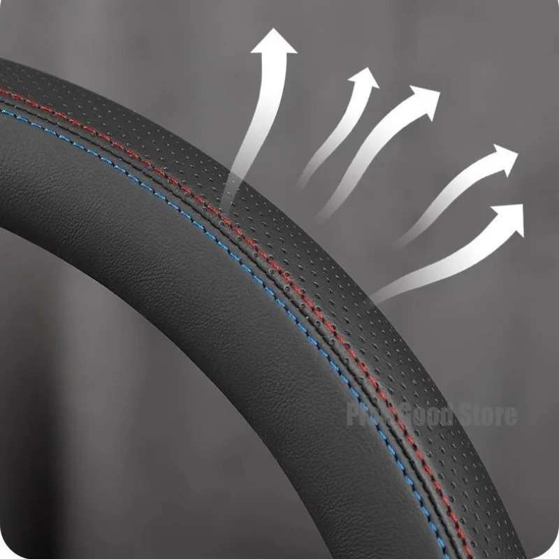 Coprivolante in Pelle Nappa pe - Car Steering Wheel Cover Anti Slip Breathable recensione e prezzo