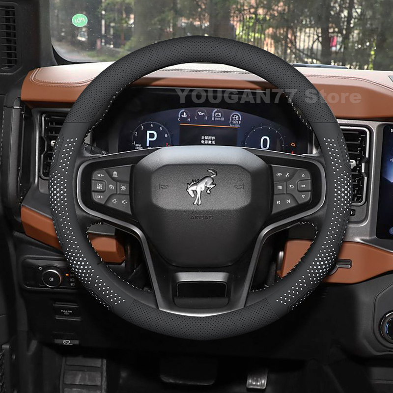 Coprivolante in pelle per Ford - Car Steering Wheel Cover Anti Slip Breathable recensione e prezzo