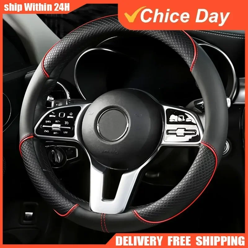 Coprivolante in pelle PU antis - Car Steering Wheel Cover Anti Slip Breathable recensione e prezzo