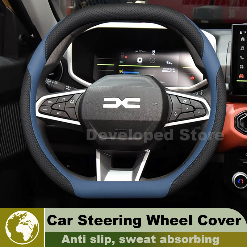 Coprivolante in Pelle per Nuov - Car Steering Wheel Cover Anti Slip Breathable recensione e prezzo