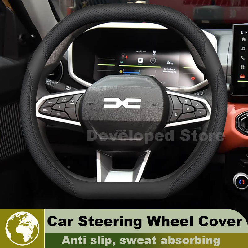 Coprivolante in Pelle per Nuov - Car Steering Wheel Cover Anti Slip Breathable recensione e prezzo