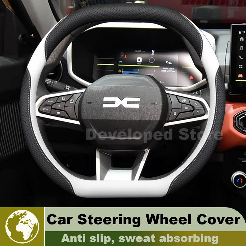 Coprivolante in Pelle per Nuov - Car Steering Wheel Cover Anti Slip Breathable recensione e prezzo