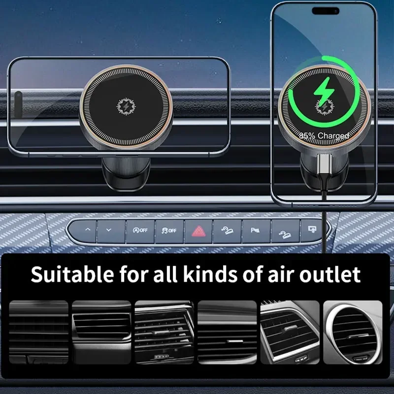 Caricatore Wireless Magnetico  - Magnetic Phone Holder For Car Vent recensione e prezzo