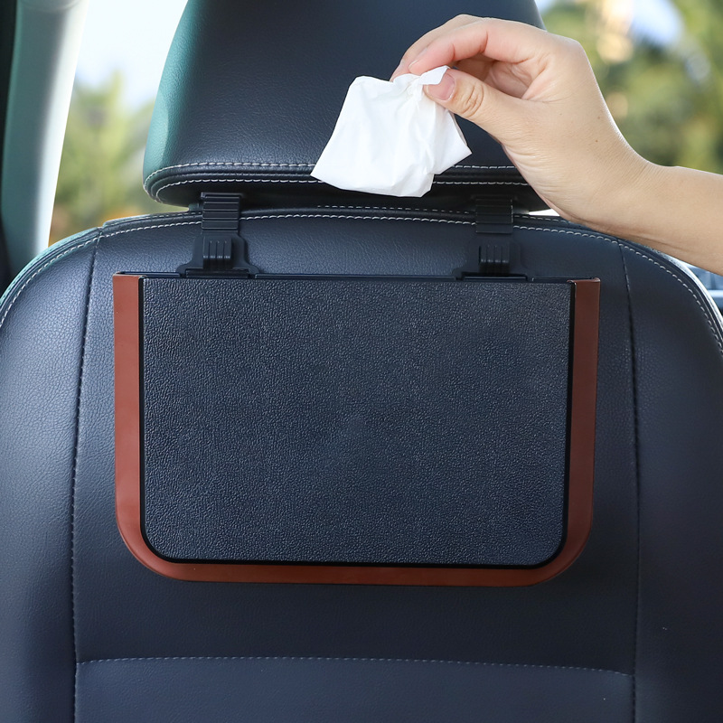 Cestino per auto appeso pieghe - Waterproof Car Trash Can With Lid recensione e prezzo